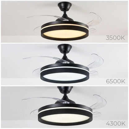Ventilador LED Retráctil Inteligente
