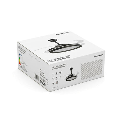 Ventilador LED Retráctil Inteligente