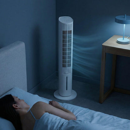 Climatizador Evaporativo Portátil Torre Multifunción con Mando a Distancia